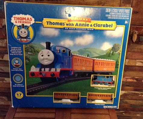 BACHMANN HO THOMAS w ANNIE & CLARABEL TRAIN SET READY TO RUN 00642 ...