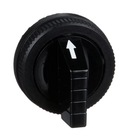 Schneider Electric Selector Switch Knob, Black, 30mm, Rotary, Manual ...