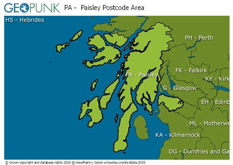 Image result for PA Postcode Map