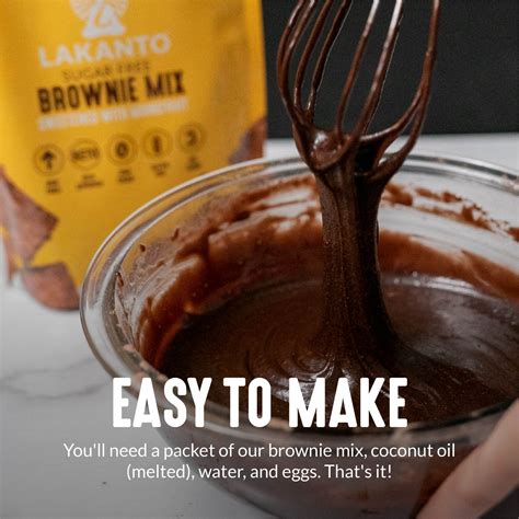 Sugar Free & Gluten Free Brownie Mix | Lakanto
