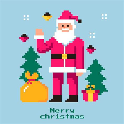 8 bit christmas Images - Free Download on Freepik