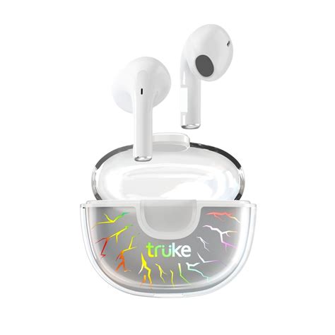 Buy truke BTG Alpha Earbuds with Game Mode, 38H Playtime, 7RGB LEDs ...