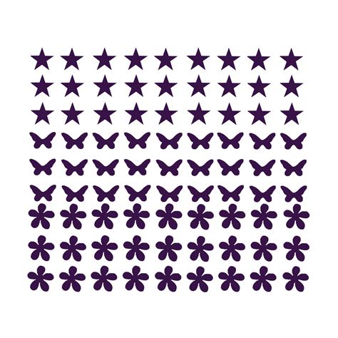 Comet Busters Cute Self Adhesive Nail Decoration Decals, Nail Art Stic