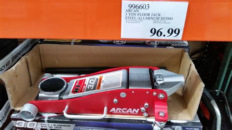 Arcan 3 Ton Professional Grade Aluminum And Steel Service Jack ...