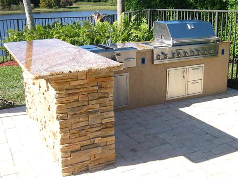 Outdoor Kitchen Granite Countertops Design — Randolph Indoor and ...