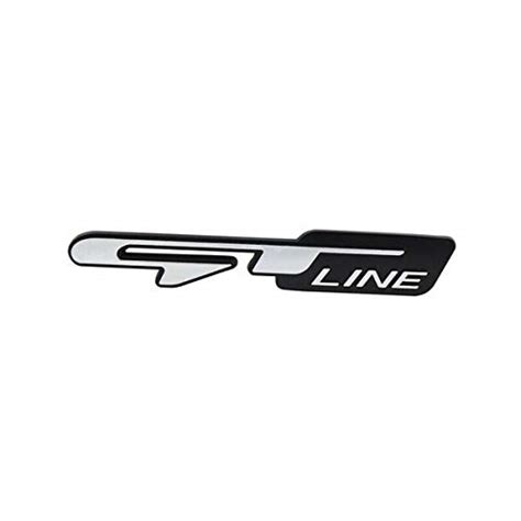 KimoO (KA) GT Line Fender Side Car Rear Trunk Lid Emblem Nameplate ...