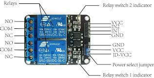 Image result for Arduino Relay Module 2D Drawing