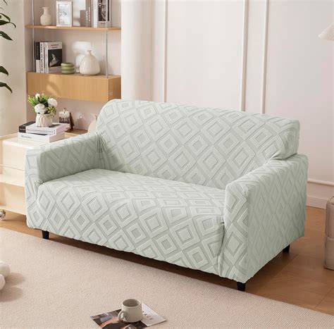 House of Quirk Universal Double Seater Jacquard Fabric Diamond Texture ...