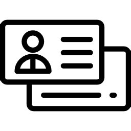 Download Free Business card Icons in PNG & SVG