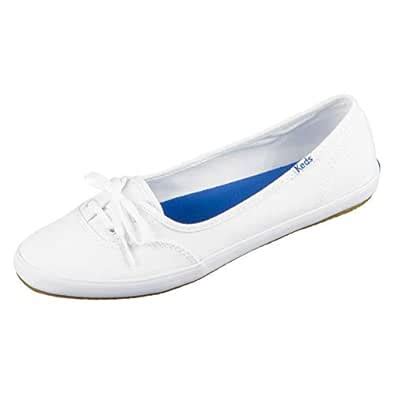 Buy Keds Women's Teacup Twill Sneaker, White, 9 M US at Amazon.in