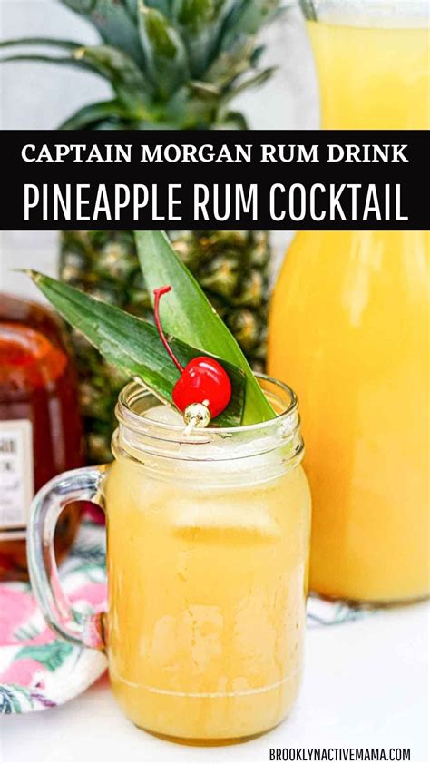 Easy captain morgan rum pineapple cocktail – Artofit