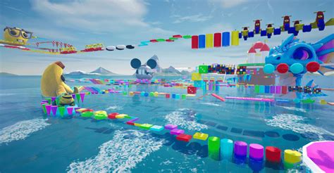 Post-Processing Fortnite 的图像结果