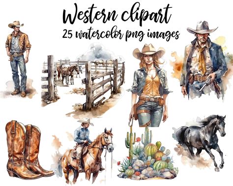 Western Clip Art Free