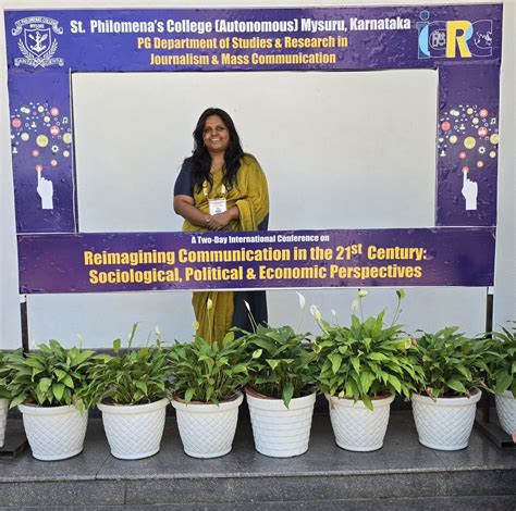 Ms. Sanjana Suukyi M P, PhD Scholar, HEART Department and Prof. Ridhima ...