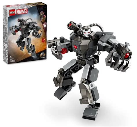 Lego Marvel War Machine Mech Armor 76277 Building Toy Multicolour For ...