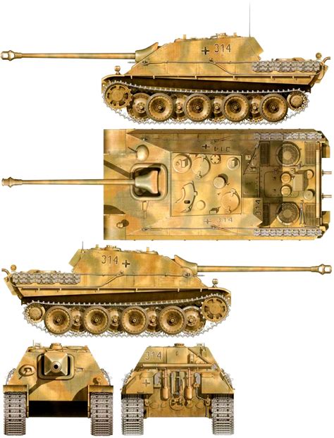 Sd.Kfz.173 8,8 cm Jagdpanzer V "Jagdpanther" | Энциклопедия военной техники