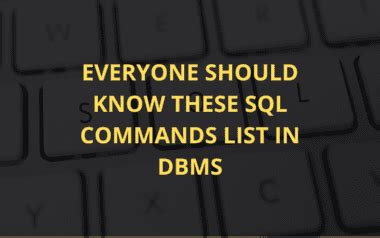Image result for SQL Commands in DBMS to Full From