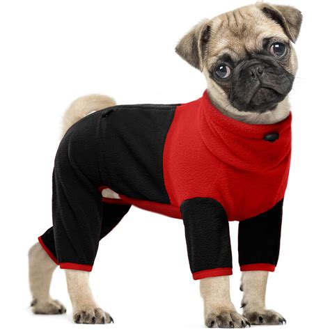 Amazon.com : PUMYPOREITY Fleece Dog Pajamas Medium Size Dog, Warm Dog ...