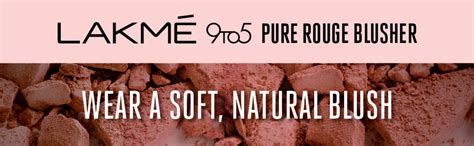 Buy Lakme 9 To 5 Pure Rouge Blusher, Nude Flush, 6 g Online at Low ...