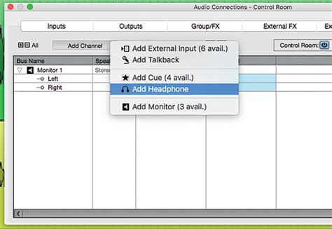 Cubase 11 Control Room 的图像结果