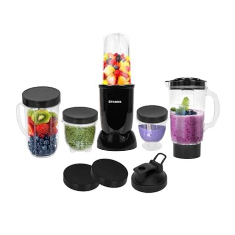 Buy Faber Sportz Blender FSB 5-in-1 Nutrifit Nero|400W|100% Copper ...