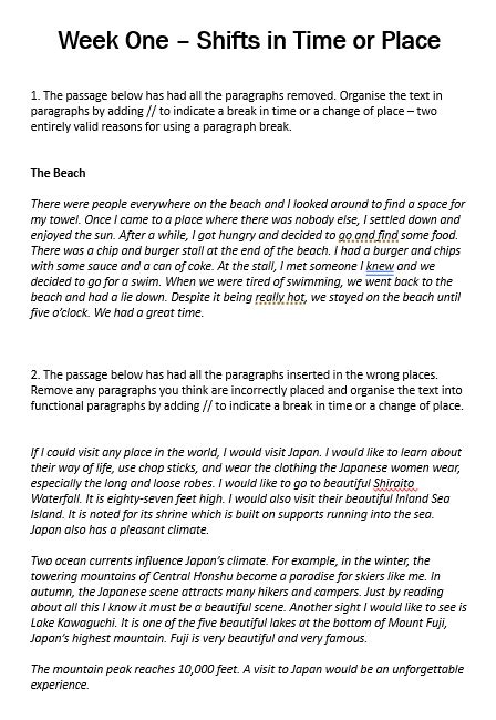 Image result for Homework Paragraph