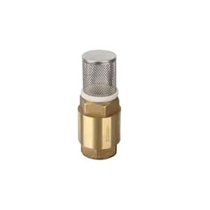 Viking Brass Foot Valve with SS Mesh Thread 25mm (1″), Inner - with ...