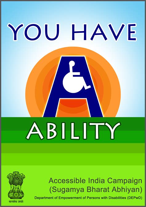 Design an Impactful Poster for Accessible India Campaign (Sugamya ...
