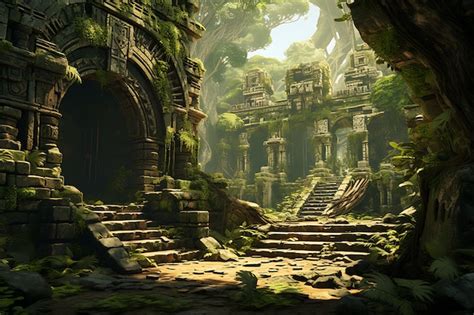 Alien Ruins Concept Art 的图像结果