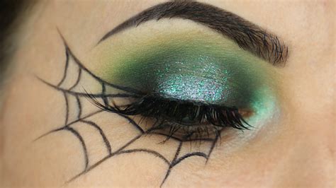 Spider Web Makeup Tutorial | Georgia Rose | Maquillage halloween simple ...