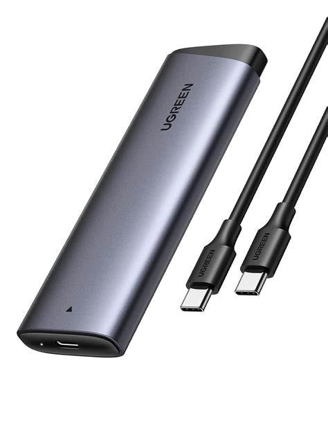 UGREEN M.2 NVMe Enclosure 10Gbps USB C 3.2 Gen 2 for M and M&B Key NVME ...