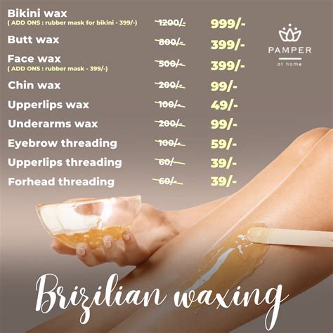 Brazilian Waxing – Pamper At Home