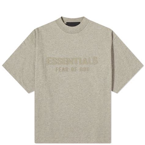 Fear of God ESSENTIALS Men's Spring Kids Crew Neck T-Shirt in Dark ...