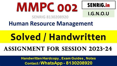 Image result for Mmpc016 Solved Assignment