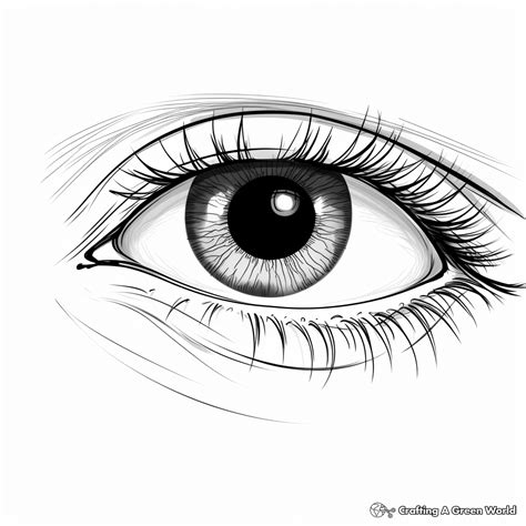 Eyes Coloring Pages