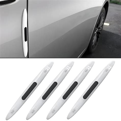 Bamyli 4 Pcs Car Door Edge Protective Strips,Bumper Guard Anti-Collision Protector, Auto Anti ...