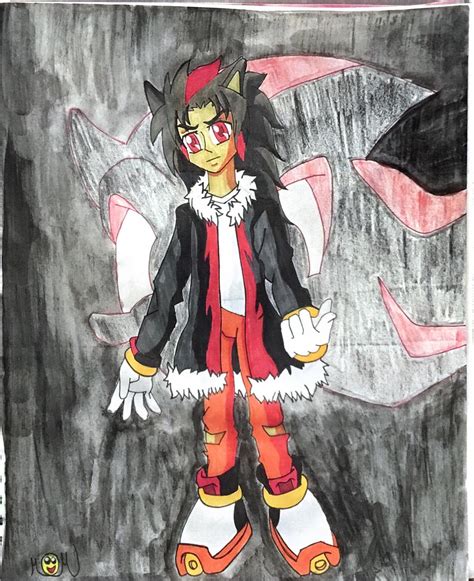 Shadow The Hedgehog Human by shojoboy1024 on DeviantArt