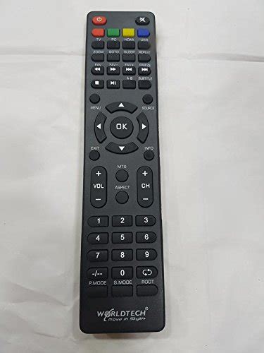 Buy WorldTech LED/Crown TV Remote Control Online at Low Prices in India ...