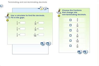 Terminating and Non Terminating Decimal 的图像结果