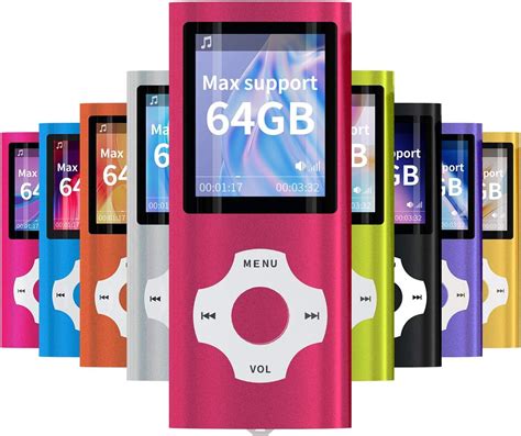 Buy MYMAHDI - Digital, Compact and Portable MP3 MP4 Player Max Support ...