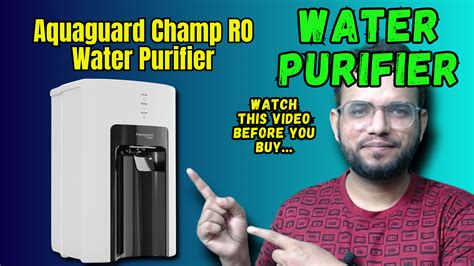 Watch Aquaguard Champ RO Water Purifier on Amazon Live