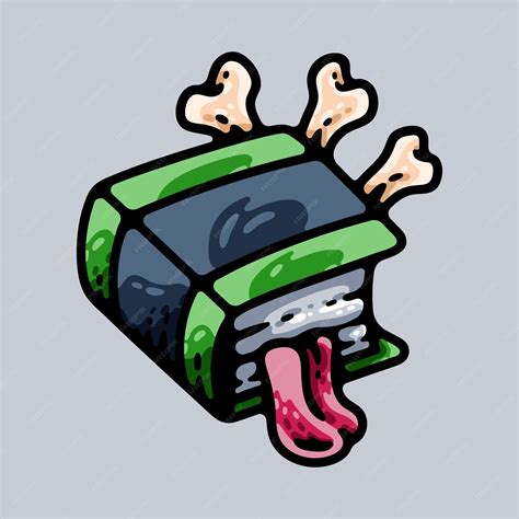 Premium Vector | Monster book illustration character
