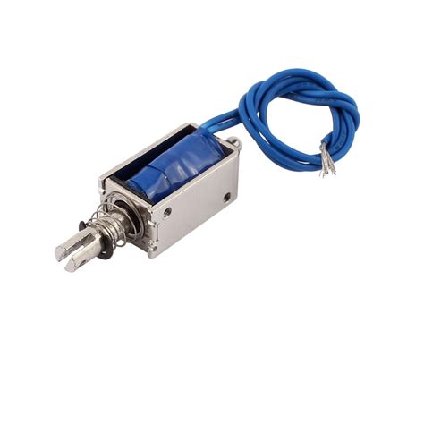 Generic JF-0730B DC 24V 0.3A 5N Pull Push Type Open Frame Solenoid ...