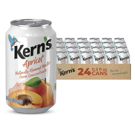 Amazon.com: Kern's Apricot Nectar Juice - Made with Fresh Fruit Puree ...