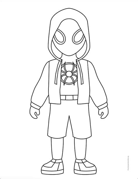 Image result for Miles Morales Drawing Tutorial