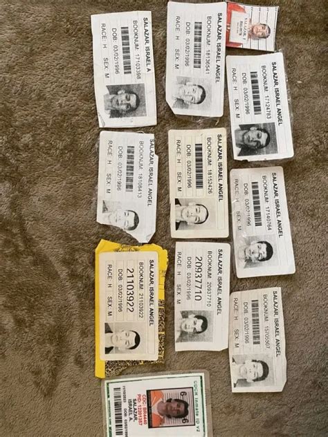 Image result for Inmate Number Example