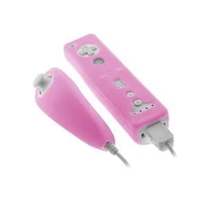 Soft Silicone Skin Case Cover (Pink) for Nintendo Wii Remote and ...