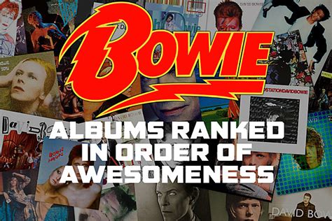 David Bowie Albums Ranked in Order of Awesomeness