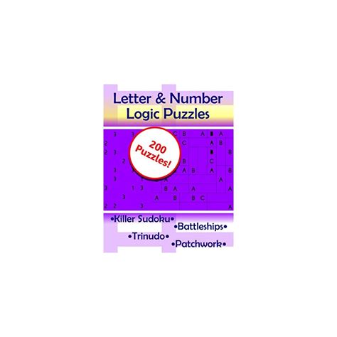 Letter & Number Logic Puzzles Killer Sudoku | Ubuy India