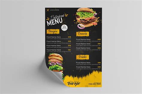 Image result for Front Page Menu Book